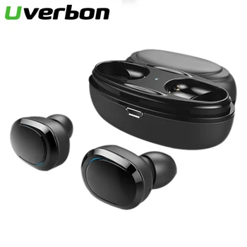 

TWS Bluetooth Earphone Mini Double Wireless Earbuds Bluetooth V4.1 Headphone Cordless Headset with Charging Box Bluetooth Earbud