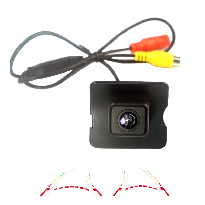 Kopen Dynamische Tracks CCd auto achteruitrijcamera backup camera voor MercedesBenz E M ML GL R Klasse MB W164 X164 350 450 500 W251 R300 R350 R280