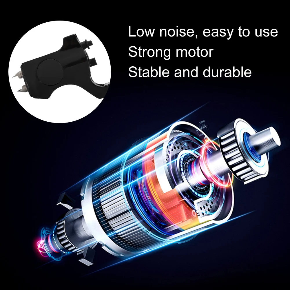 Машинка для роторной татуировки в стиле Бишопа, мощный двигатель, тату-пистолет для шейдерного лайнера, окраски, вращающийся с крюком, интерфейс для тела, художники