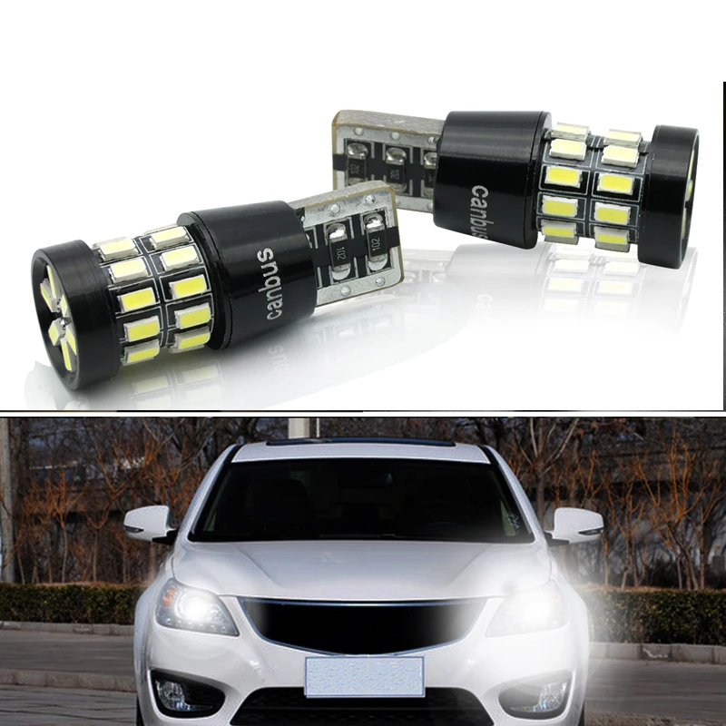 Для Peugeot 206 307 308 407 208 207 3008 2008 508 3014 аксессуары Canbus светодиодный T10 194 168 W5W