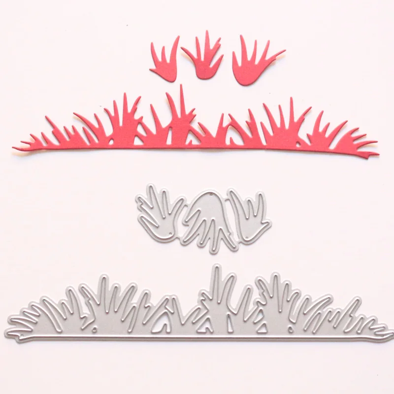 

Grassland Die Cut Irregular Frame Metal Cutting Dies Stencil Scrapbooking Embossing 2019 New Christmas Craft Stamps And Dies