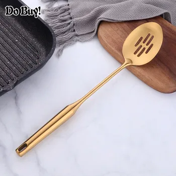 

1 Pcs Stainless Steel Serving Slotted Spoon 15inch Length Skimmer Conlander Buffet Party Serverware Kitchen Cooking Tool