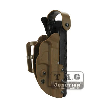 

Tactical G-Code Pistol Holster SOG RIG Level II Right Hand Duty Belt-Slide SOC Style RIG Pistol Holster For Sig P226 Dark Earth