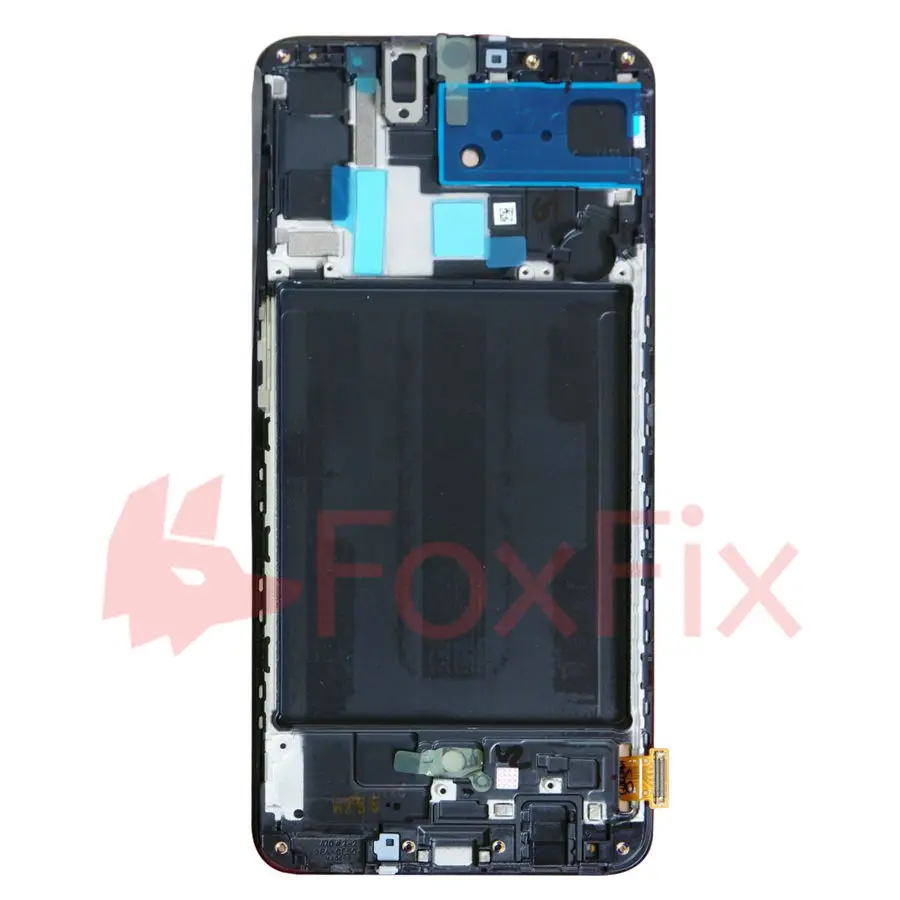 ЖК дисплей FoxFix для SAMSUNG GALAXY A70 A705 A705F A705FN/DS сенсорный экран с дигитайзером и рамкой