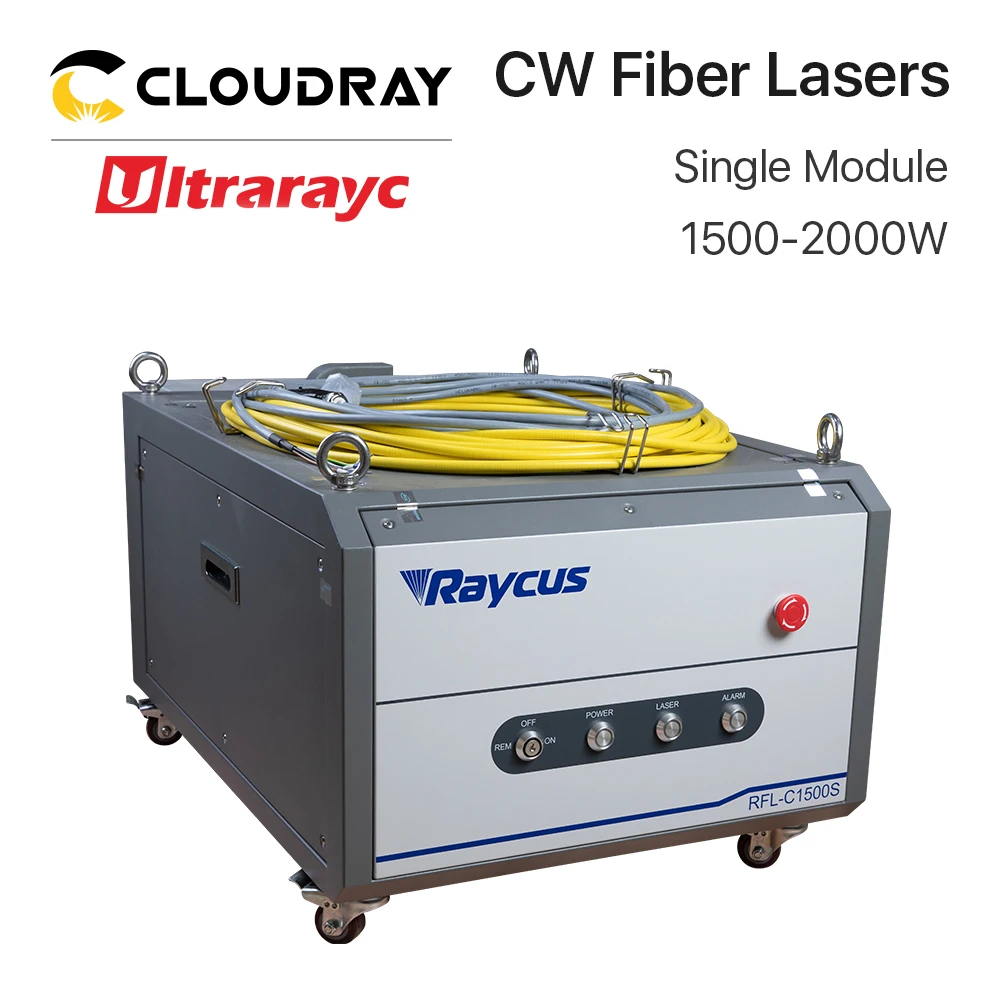 Ultrarayc Raycus Fiber Laser Power Supply Single Module Raycus 1500-2000W 1064nm for Fiber Cutting Machine RFL-C1500S RFL-C2000S