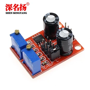 

NE555 pulse frequency duty cycle adjustable module square wave rectangular wave signal generator stepper motor drive