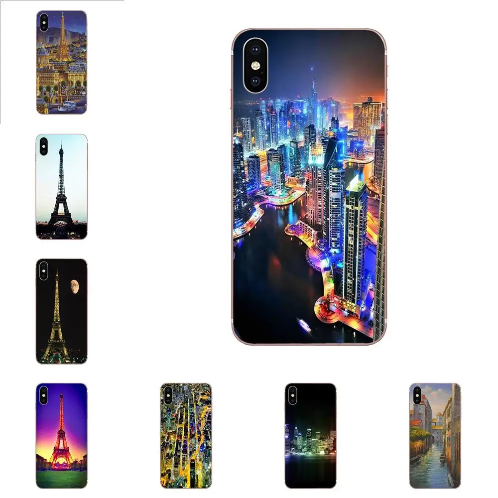 

City Of Lights Architecture For Huawei Honor Mate 7 7A 8 9 10 20 V8 V9 V10 G Lite Play Mini Pro P Smart Design High Phone Case