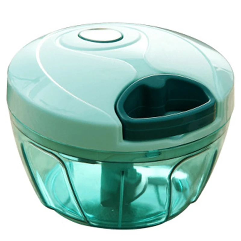 

Manual Meat Grinder Chopper Food Processor Vegetable Cutter Shredder Fruit Mincer Mixer Blender Kitchen Accessories Green