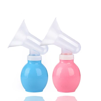 

BPA Free Baby Feeding Manual Breast Pump Useful Breast Collector Strong Silicone Breast Pump For Maternity