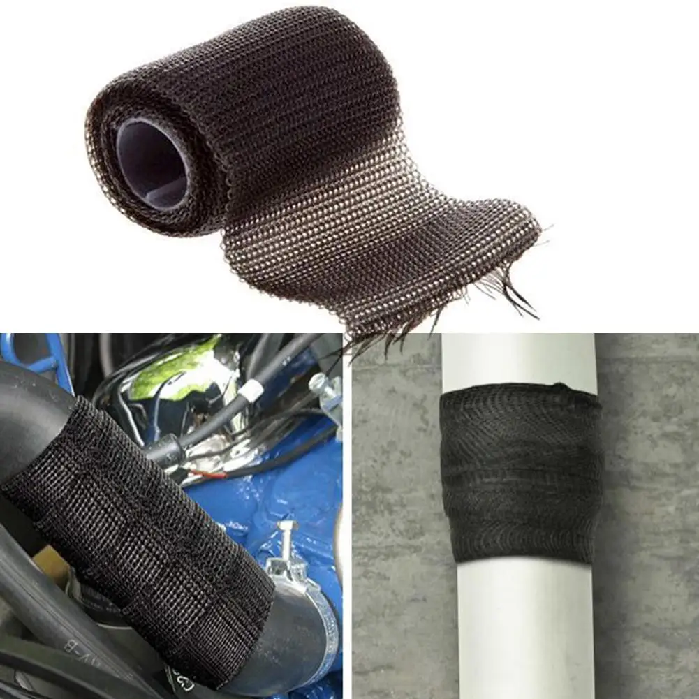 1.27Mx5CM Repair Wrap Powerful Compact Non-toxic Fiber Fix Tape For Pipes Resist High Temperature Non-toxic