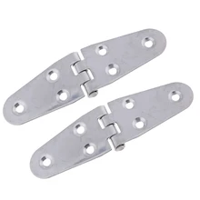 1 пара шарниров для лодок, петли для судовых шкафов, нержавеющая сталь, 6 отверстий для яхты, RV, оконный шкафчик, ящик для инструментов, аксессуары для лодок, морской