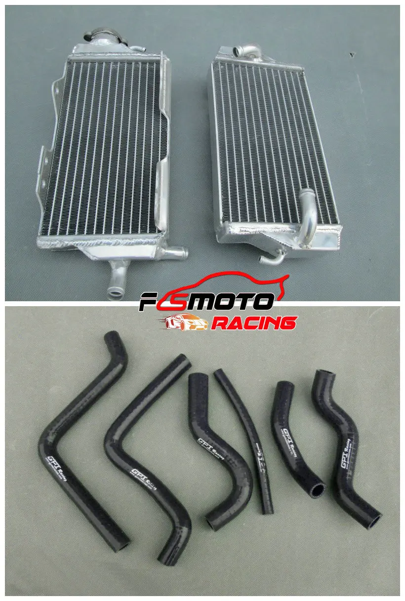 Алюминиевый радиатор и шланг для Honda 2000-2001 CR125 CR125R CR 125 2000 2001 | Автомобили мотоциклы