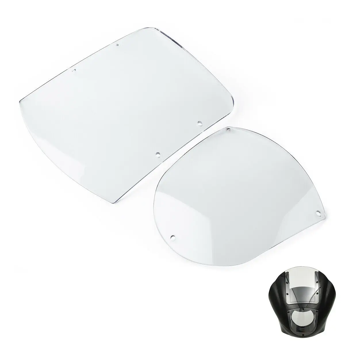 Комплект обтекателей для лобового стекла мотоцикла Harley XL 883 1200 88-up FXR 86-94 Dyna 95-05