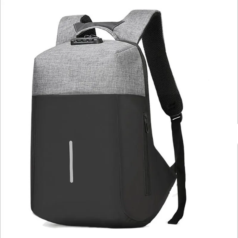 

2019 Multi-functional Anti-theft Backpack Business Computer Bag Large Capacity Fashion Smart USB Charging College Student School