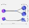 Juguetes para perros masticable de doble ventosa para perros, Bola de empuje, cepillo de limpieza de dientes para perros, mordedura Molar ► Foto 2/6