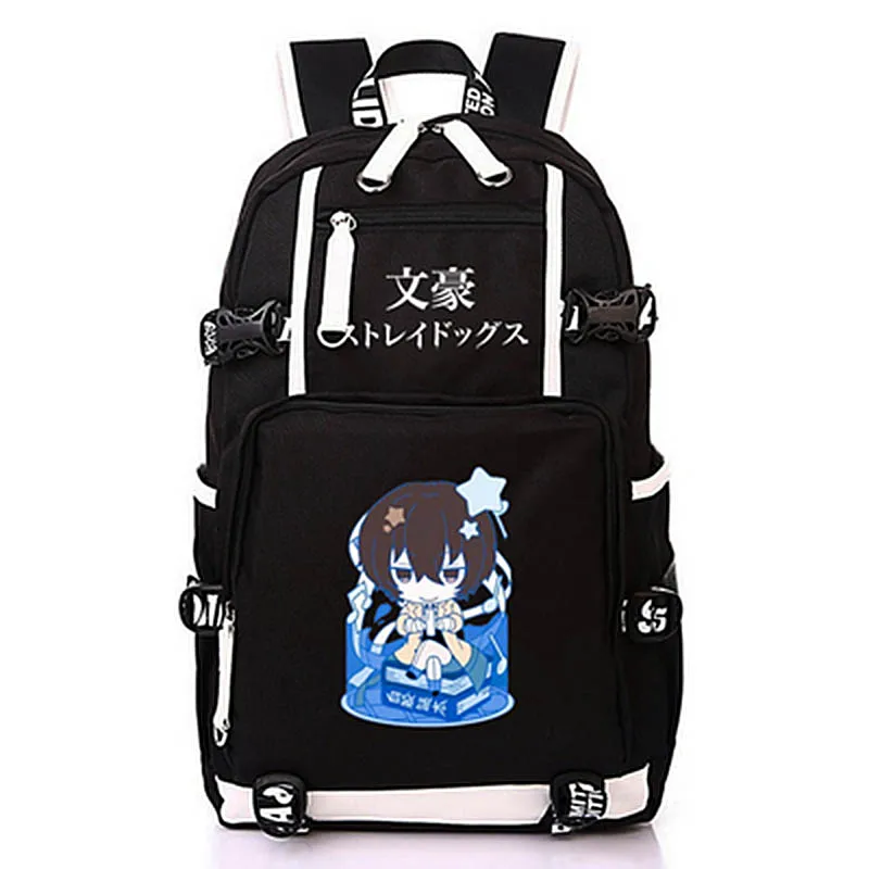 Аниме Bungou бродячие Собаки Рюкзак Mochila ноутбук школьный рюкзак дорожная сумка книжные сумки для подростков студентов - Цвет: Style-5