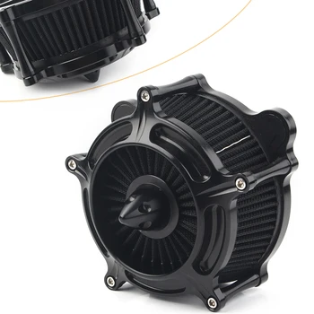

Motorbike Turbine Air Cleaner Spike Intake Filter For Harley Softail 1993-2015 & Touring 1993-2007 & Dyna FXR (1993-2017