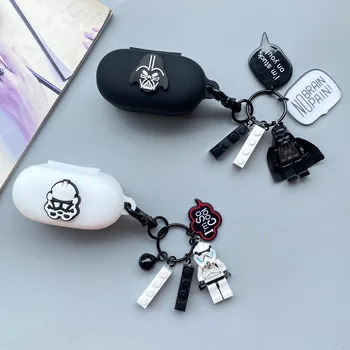 

Cartoon Silicon Cover for Samsung AKG N400 New Case Bluetooth Headset Charging Box Cover Wireless Headphone Skin Shockproof