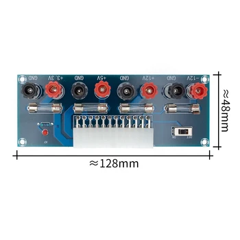 

10* XH-M229 Desktop Computer Chassis Power Supply ATX Transfer Board Power Take off Board Power Output Terminal Module