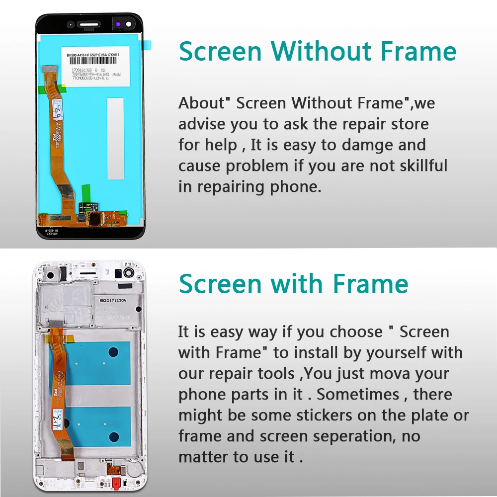 Huawei P9 Lite mini 5,0 дюймов ЖК-дисплей Дисплей huawei Y6 Pro SLA-L02 SLA-L22 SLA-TL00 Сенсорный экран дигитайзер сборка рамка инструменты