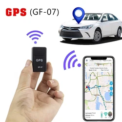 Localisateur Gps de véhicule de voiture, Mini camion, localisateur d'enregistrement Anti perte, commande vocale magnétique, GF07 