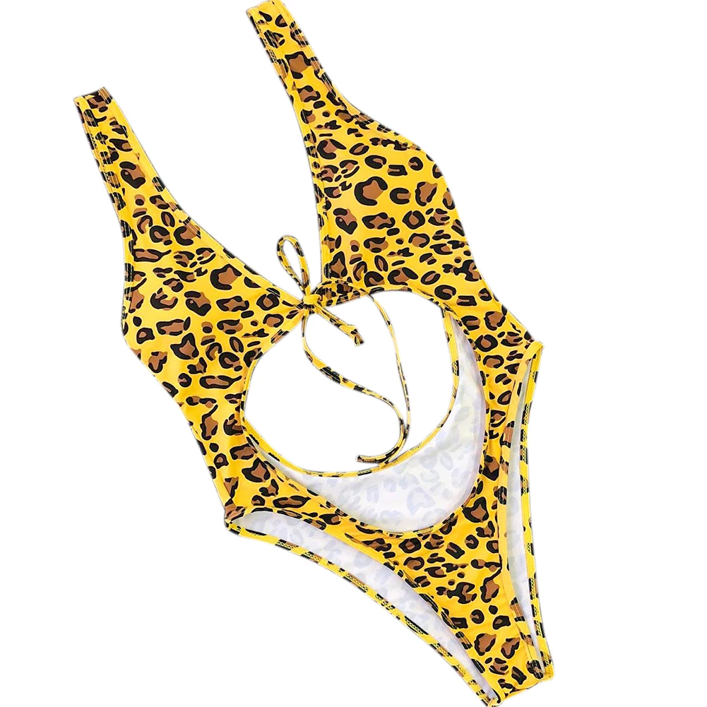 

Bathing Sexy Bandage Swimwear Fashion Backless Adult Monokini Swimming Swimsuit One Piece Cut Out Women Bikini Beachwear Gift