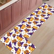 Ведьма шляпа Тыква 2 шт. коврик для кухни аксессуары для ванной набор грязи мусора грязи Траппер загрузки скребок для обуви пол ковры область