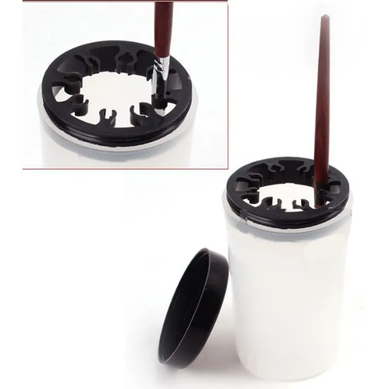 

Miniatures Coloring Nylon Brush Hook Line Pen Cleaning Bottle Models Hobby Paint DXAD