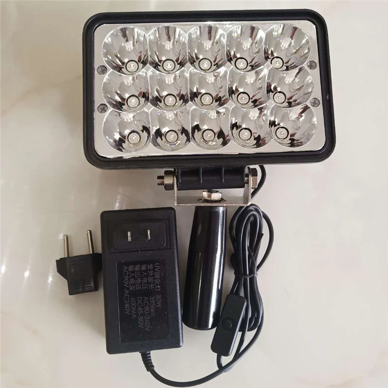 300W 395nw 365nm волны светодиодный модуль клей лампы Зеленый масло фиолетовый ручной