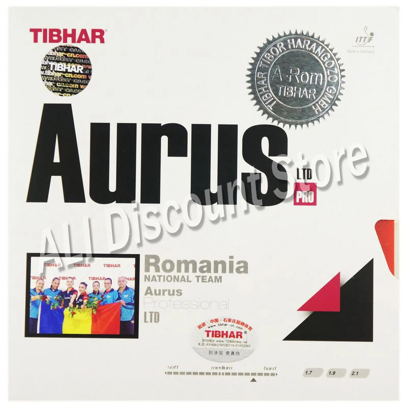 

Tibhar High Quality Table Tennis Rubber Aurus National Team Ping Pong Racket Pimples In Rubbers