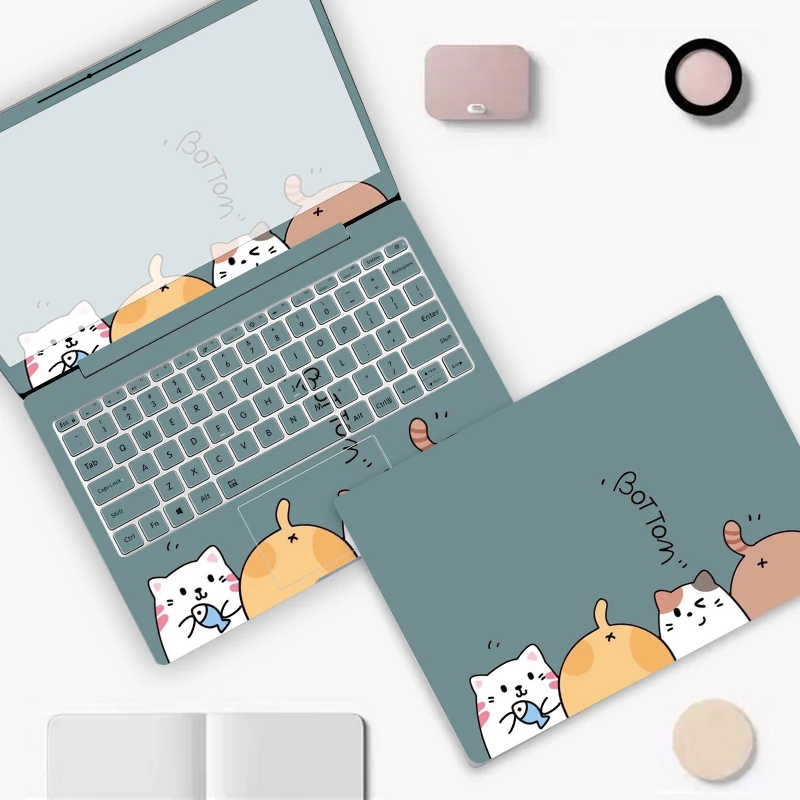 laptop stickers Cute girl cartoon series stickers laptop keyboard ...