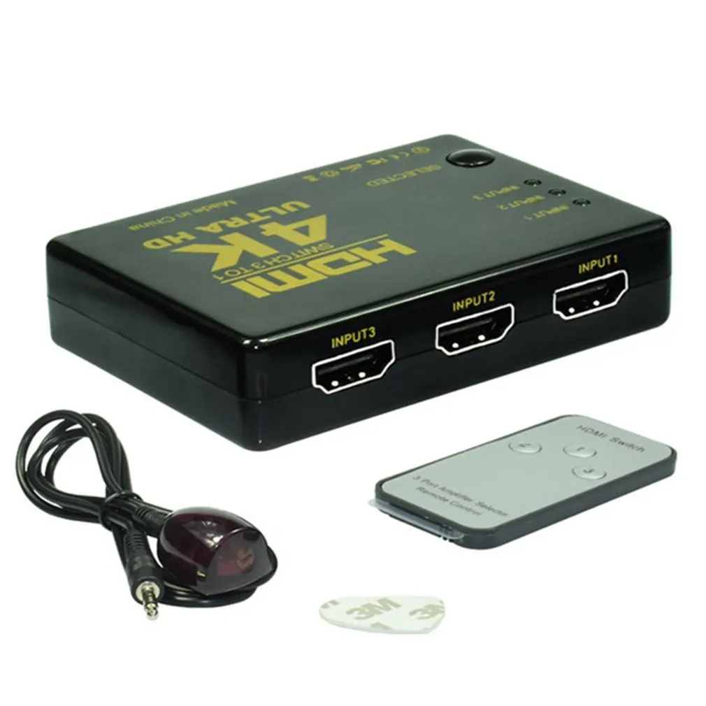 

Hdmi Splitter Full Hd 1080P 3D 4Kx2K Video Hdmi Switch Switcher Plit Out Amplifier Dual Display For Hdtv