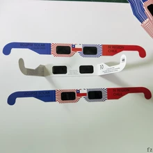 5000 шт 3D бумажные очки безопасные солнечные очки для просмотра затмения CE солнечные очки для просмотра Затмения