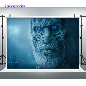 

Thrones Game Photography Backdrops Horrific Old Man Face Background For Pub Or Birthday Party Decoration Photo Studio Props