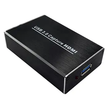 

Portable 4K 30HZ HDMI TV PC Game HD USB3.0 Drive-Free Video Capture Card Box