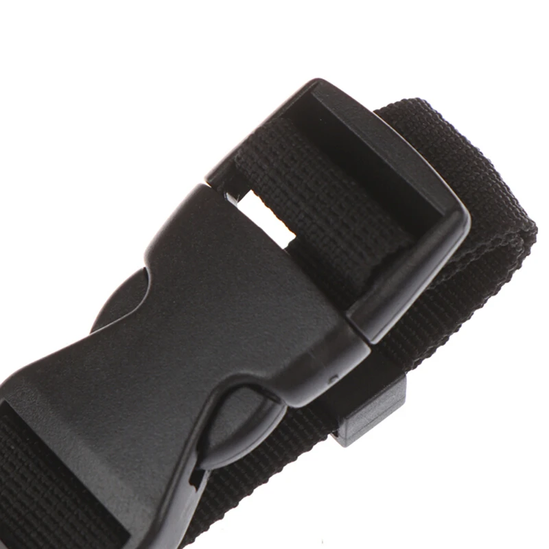 Hot Sale Portable Black Nylon Anti-theft Luggage Strap Holder Gripper Add Bag Handbag Clip Use To Carry Mental Buckle