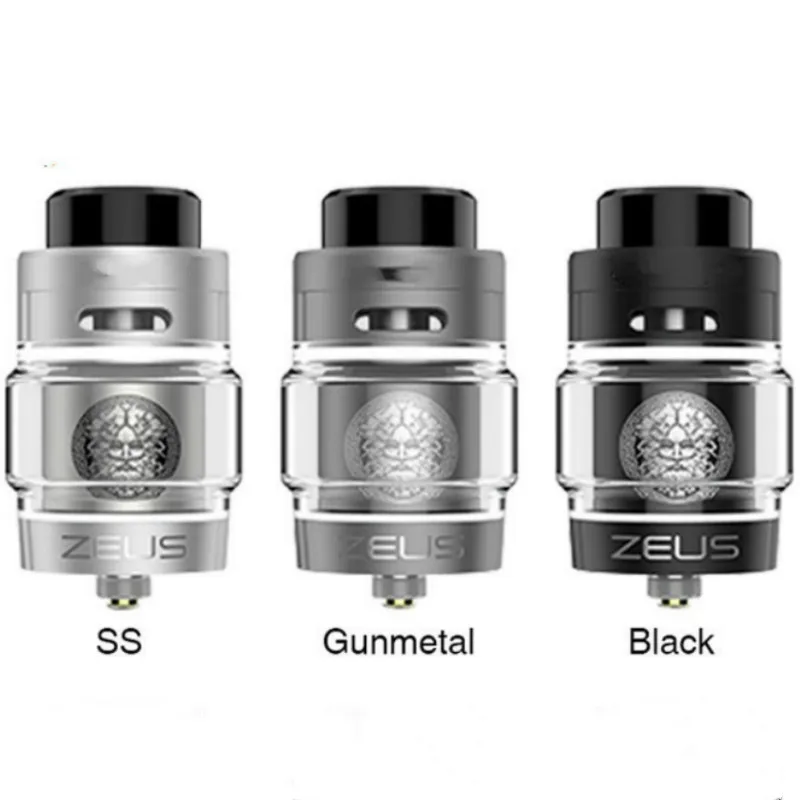 Оригинальный zeer dual RTA Geekvape zeer двойная катушка 2 мл RTA герметичный распылитель верхняя система воздушного потока электронная сигарета