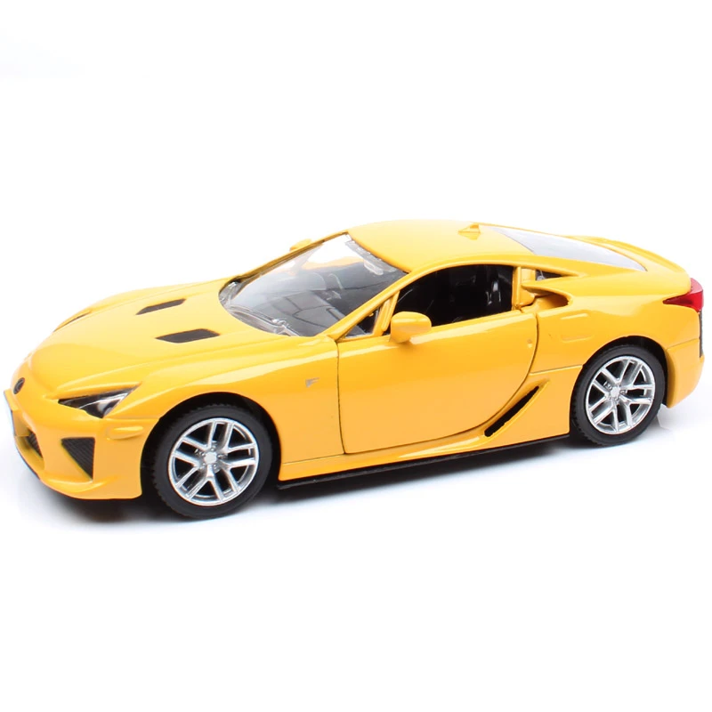 Details about   1:43 Lexus LFA Model Car Alloy Diecast Toy Vehicle Pull Back Yellow Kids Gift