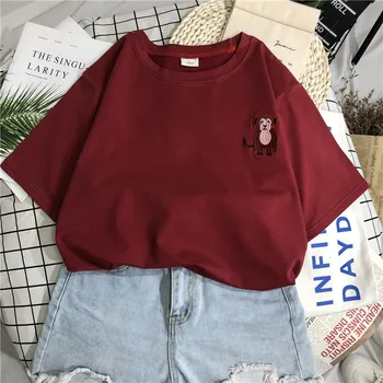 

Fashion Logo Printing T Shirts Women's Sleeve Short Fashion 100% cotton Female T-Shirts