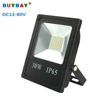 

BUYBAY 10W 20W 30W 50W LED Floodlight DC12V 24V 80V Brand Outdoor Lighting Projector Reflector lamp Ship Boat yacht Flood Light