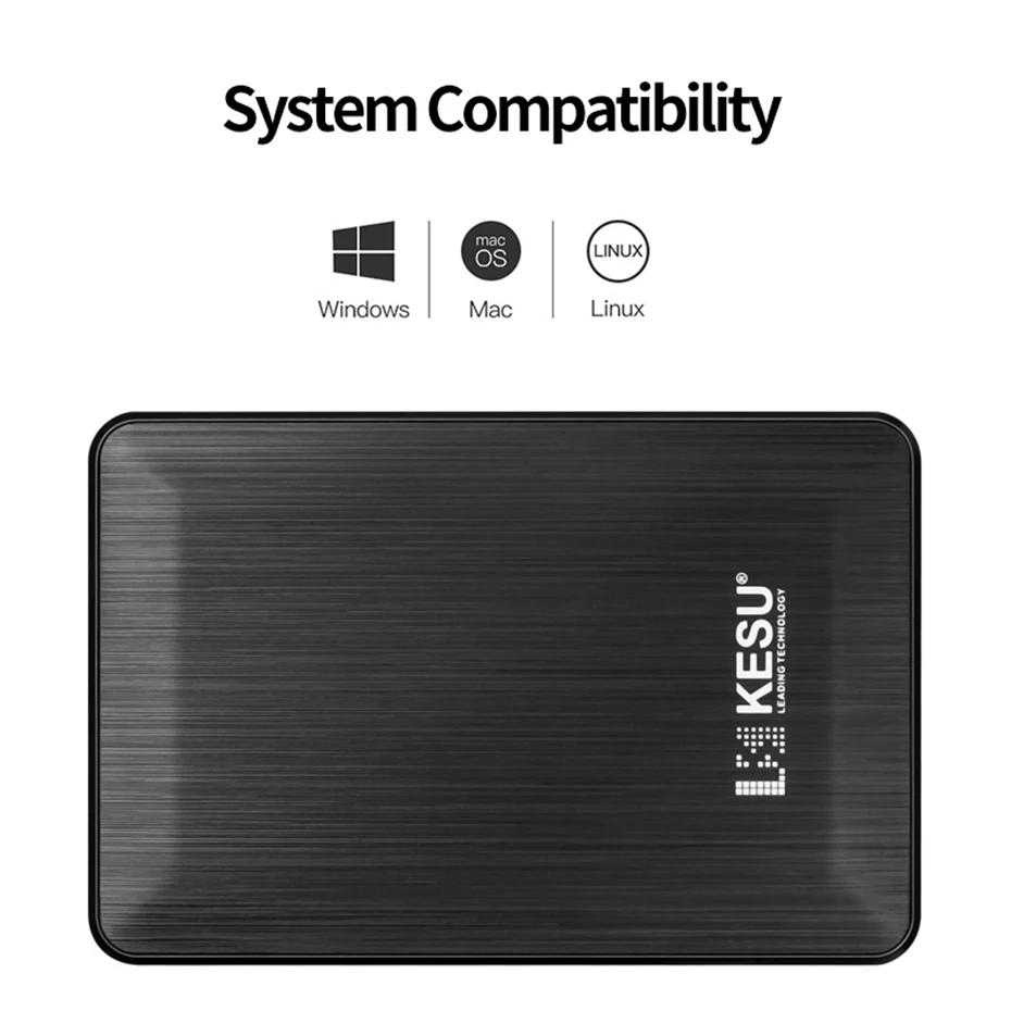 External Hard Drive 320gb/500gb/750gb/1tb USB3.0 2.5" HDD External Hard Disk Storage Compatible For Desktop/Laptop/MacBook ps4 external hard drive