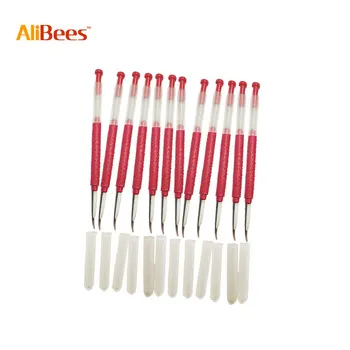

5Pc/1 Package Move Bee Worms Needle Beekeeping Pin With Shift Coil Shift Bees Grafting Needle Beekeeper Tools Pin