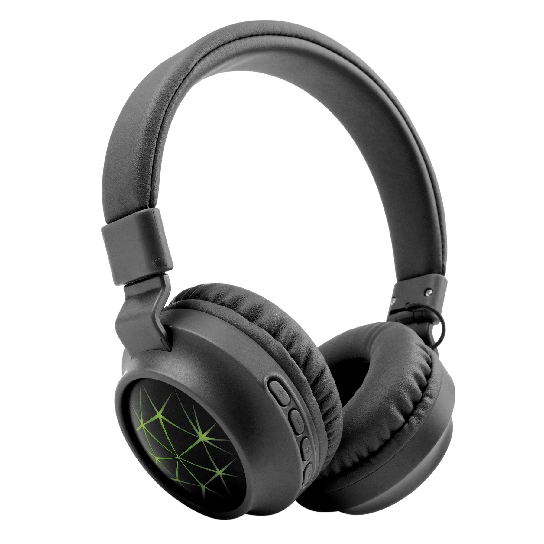 MS-k21, портативные беспроводные наушники, Bluetooth, стерео, складная гарнитура, аудио, Mp3, регулируемые наушники с микрофоном для музыки - Цвет: Зеленый