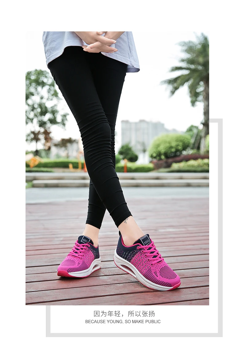 Tenis Mujer Flexible Spring Women Tennis Shoes Zapatos Mujer Breathable Mesh Sneakers Gym Sport Shoes Chaussures Femme