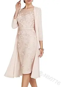 evening dress and jacket