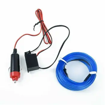 

5M Cold Light Strip Fiber Optic Ambient Light Door Center Console DC12V