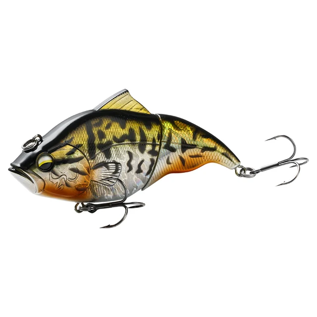 JOHNCOO 115mm Vibration SW Floating Fishing Lure Lipless Crankbaits Sinking Hard Lure Artificial VIB Bait Bass Fishing Lures C