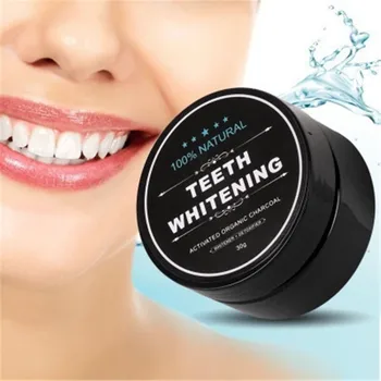 

100% Natural Daily Use Teeth Whitening Scaling Powder Oral Hygiene Cleaning Packing Premium Activated Bamboo Charcoal Powder 30g