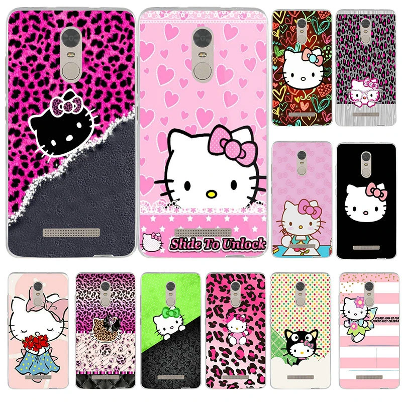 Soft Phone Case Tpu Cover For Xiaomi Mi Max 2 3 Mix 9t Cc9 Cc9e Redmi Note 2 3 4 4x 5 5a 6 7 Pro Cute Cartoon Hello Kitty Aliexpress