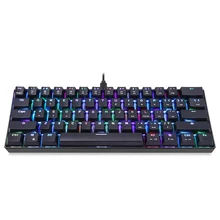 RGB подсветка механическая клавиатура CK61 с переключателем коробки игровая клавиатура быстрая скорость отклика JR предложения